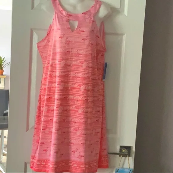 GUY HARVEY Sachet Pink Performance Sleeveles Dress. - Picture 1 of 3